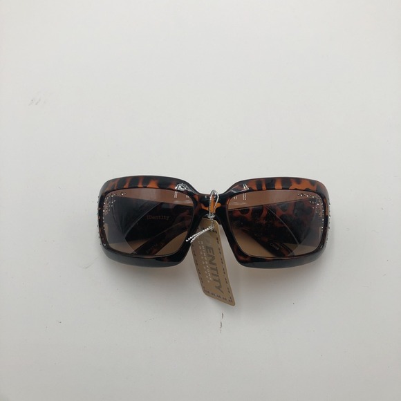 Womens Sunglasses Rhinestones Identity New With‎ Tags Designed In Italy Tortoise main image 15